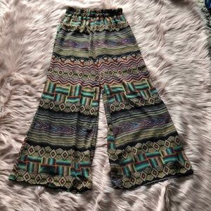 Aztec Print Fabrik Pants